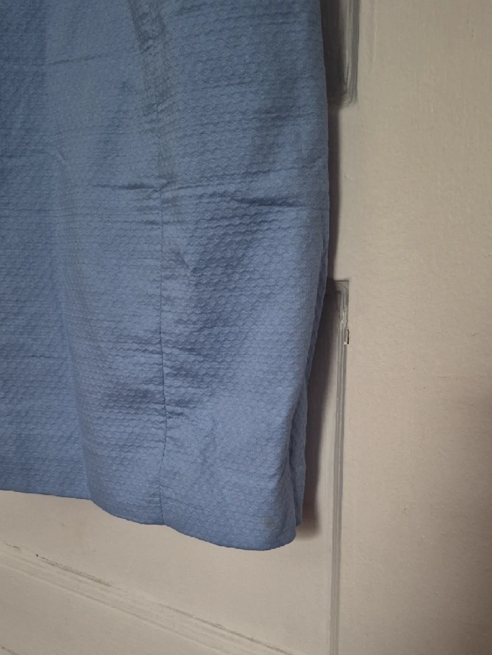 Lilly Pulitzer Powder Blue Sheath Dress with Gold Beaded V-Neck Size 4 - Picture 9 of 16